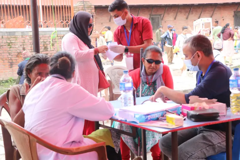 Nepal Health Trust’s Healthcare Initiative At Pashupati Temple